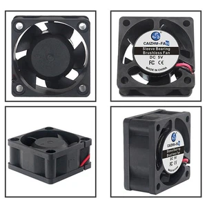 2/4X Lüfter Gehäuselüfter 5V 12V 24V für PC Computer 40x40x20mm 40mm leise FAN - Bild 1 von 6