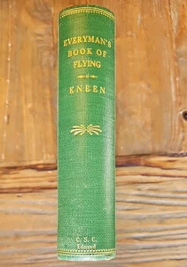 RARE-  Everyman's Book Of Flying By Orville H. Kneen 1930 Stokes - Picture 1 of 13