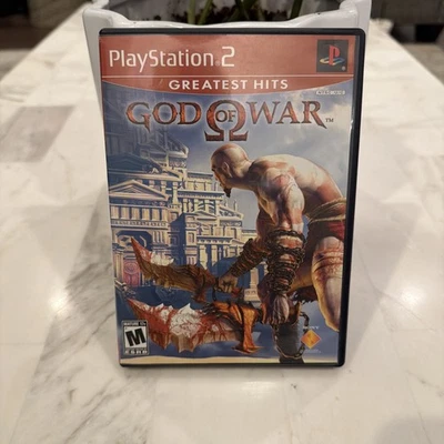 God of War PS2 PlayStation 2 Greatest Hits CIB No Manual Tested Working - Image 1 of 4
