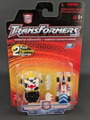 Transformers RID 2001 Spychangers Ironhide Mirage SEALED Robots In Disguise - Image 1 of 4