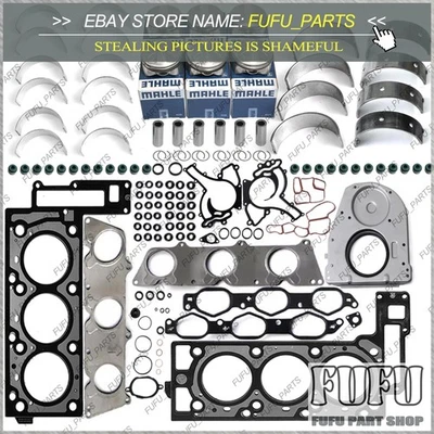 Kit de juntas de pistones de revisión para Mercedes-Benz C230 E300 M272 W204 W164 W211 3.0 Foto 1 de 4