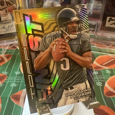 2024 Topps Finest - Mystery Finest Gold Refractor Donovan McNabb 07/10 #MYST-12 - Image 1 of 4