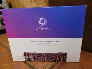 CHOCOLATE MINT COOKIE CRISP OPTAVIA 7 BAR 10/25 NIB - Picture 1 of 3