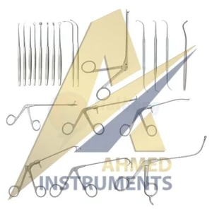Juego de instrumentos Fess 21 piezas endoscópico nasal cirugía seno Fess conjunto de instrumentos Fess - Imagen 1 de 2