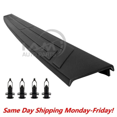 Tailgate Cap Molding Protector Trim for 2014-2020 Toyota Tundra With Retainers - Image 1 of 4