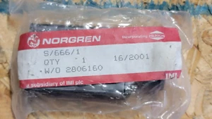 NORGREN MARTONAIR S/666/1 INLINE VENTIL 2/3 G 1/8 NEU VERSIEGELT KOSTENLOSER VERSAND FF2 - Bild 1 von 6