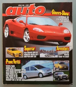 AUTO Aprile 4/1999 (Ferrari 360, Fiat Bravo 16V, Toyota Yaris, Alfa Romeo 156) - Imagen 1 de 1