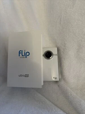 Flip Video U260W 4 GB Camcorder -  White - Image 1 of 4