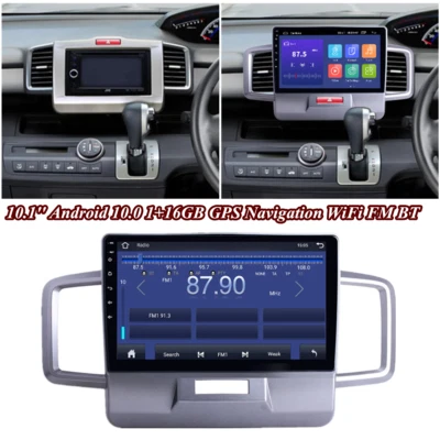 10.1'' Android 10.0 1+16GB Stereo Radio GPS Navigation For Honda Freed 2011-2014 - Image 1 of 4