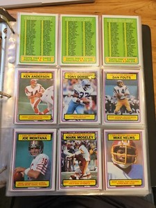 1983 Topps Football Cards #1 - 250 - You Pick - Complete Your Set