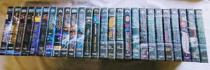 rare Ensemble de  26 Cassettes VHS Vintage de la série STAR-TREK