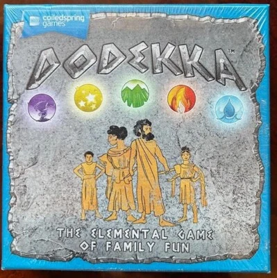 Dodekka, the Elemental Game of Family Fun NEW FACTORY SEALED by Coiled Spring - Image 1 of 2