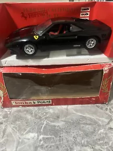 Tonka Polistil 1/16 Scale Die Cast Model Ferrari GTO - Black Vintage Collectible - Picture 1 of 4