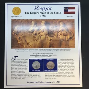 Cuarteles del estado de Connecticut 1999 - sociedad conmemorativa postal con (2) estampillas - Imagen 1 de 7