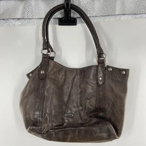 Bolso de Mano Frye Melissa Para Mujer de Cuero Grande Marrón Envejecido - Imagen 1 de 13