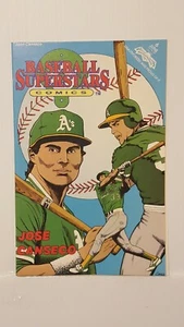 1992 JOSE CANSECO BASEBALL SUPERSTAR COMIC BOOK #6 RARE !!! A's - Picture 1 of 1