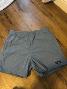 Patagonia Baggies Shorts Men's Gray 6" Size Large - Picture 1 of 7