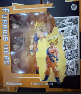 Black Hole Toy SHF Dragon Ball Super Saiyan Awakening primary colours Goku - Picture 1 of 4