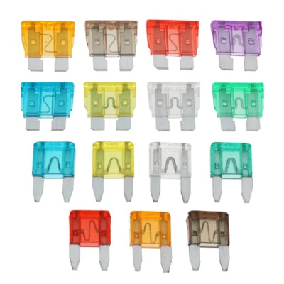 220PCS Car Blade Fuse Box Assortment Fuses Set Trucks RV SUV Boat Motorcycle - Изображение 1 из 4