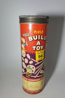 1951 Steven Manufacturing “PIXIE BUILD A TOY”  - Image 1 of 4