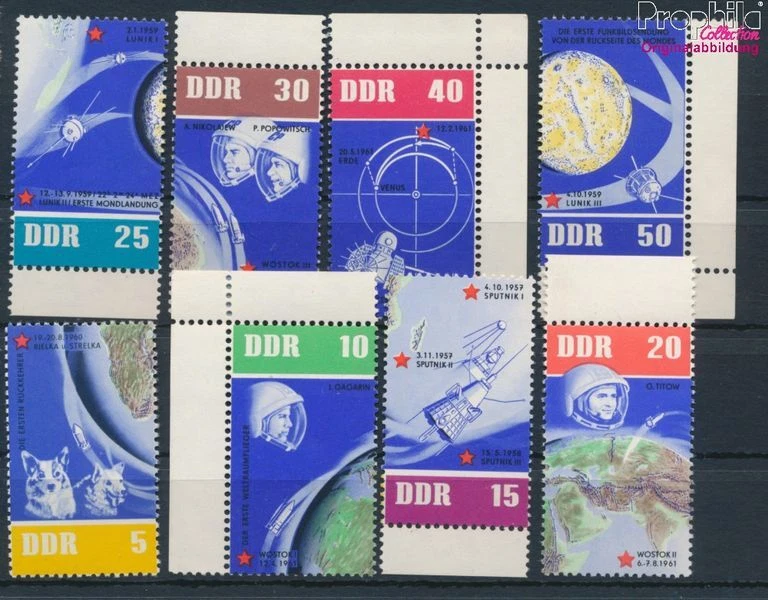Stamps DDR 1962 Mi 926-933 (complete issue) individual brands of Klein (10497780 - Image 1 of 1