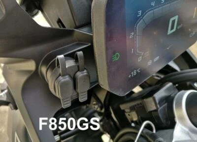 Dual USB Socket "plug & play" ... Fits: BMW R1250GS / F750GS / F850GS / F900GS - Image 1 of 4