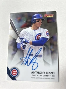 Carta da baseball 2015 Bowmans Best Topps Anthony Rizzo #B15-ARI-Auto-Chicago Cubs - Foto 1 di 2