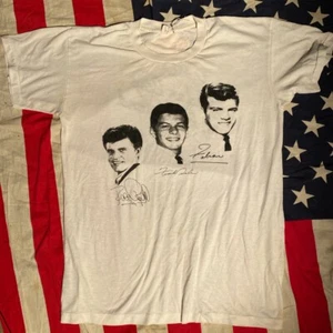 Camicia vintage anni 80 Dick Fox’s Golden Boys Of Bandstand - Foto 1 di 3