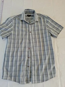 Camicia Uomo Manica Corta F&F Taglia S Grigio N.o 2311 - Foto 1 di 9