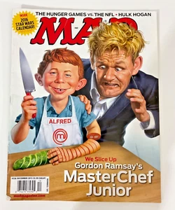 MAD Magazine #536 December 2015 Gordon Ramsay Hunger Games Hulk Hogan - Picture 1 of 6