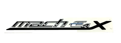 2021 - 2024 Mustang Mach-E LH Driver door Mach E4 X Nameplate Emblem new OEM - Image 1 of 4