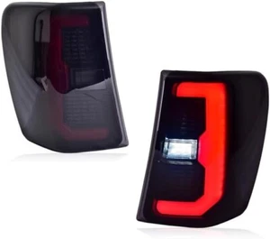 Pair LED Tail Light 1999-2004 Jeep Grand Cherokee Rear Brake Parking Lamp USA - Picture 1 of 4