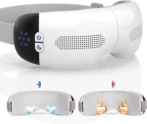 Eye Massager with Heat and Cooling Eye Masks for Dark Circles Puffiness 3D Airba - Picture 1 of 9