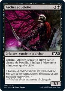 MTG Magic M21 FR - [x4] Skeleton Archer/Archer squelette - Picture 1 of 1