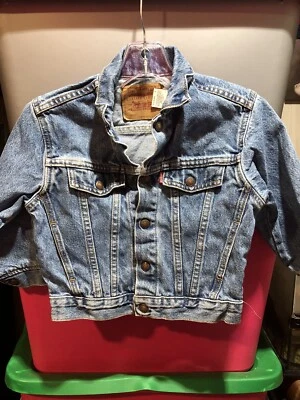 Levi's Vintage Denim Kids Jacket Size 4 - Image 1 of 3