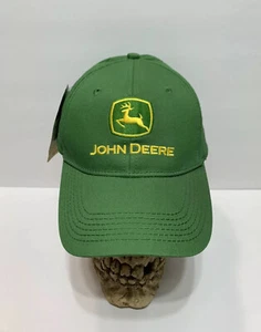 John Deere Officially Licensed Green Promo Hat Chino Cap New With Tags - Picture 1 of 12