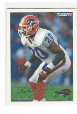 1994 FLEER FOOTBALL BASE SERIES SINGLES - Image 1 of 2