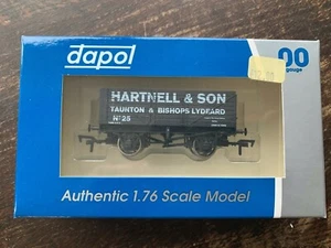 Dapol 7 Plank open Goods Wagon Taunton Bishops Lydeard Hartnell Model Railway - Picture 1 of 6
