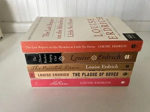 Louise Erdich Lot: Painted Drum, Plague of Doves & Three Other Advance ARCs - Picture 1 of 11