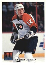 1994-95 OPC Premier Flyers Hockey Card #378 Patrik Juhlin Rookie