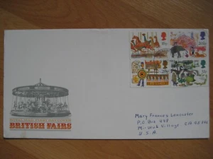 GB Royal Mail FDC - 1983 British Fairs - Picture 1 of 1