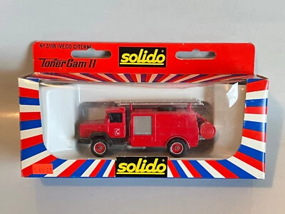 Solido Toner Gam II #3118 Iveco Citerne - Tanker Fire Truck - Image 1 of 4