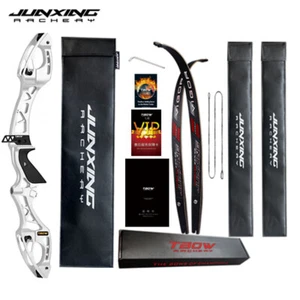 68" Recurve Bow F Interface 25" Bow Riser 20-40lbs Limbs Takedown Archery Sports - Picture 1 of 15