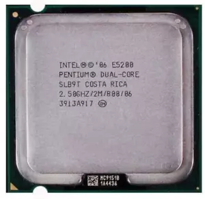 Intel Pentium E5200 Dual-Core CPU (2M Cache, 2.50GHz, 5th generation) - Picture 1 of 1