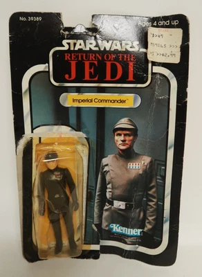 Figura de acción Imperial Commander 1983 Star Wars de colección No. 39389 Kenner ROTJ Foto 1 de 4