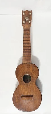 Manuel Nunes & Sons Hawaii Soprano Ukulele Koa Wood For Restoration, See Details - Image 1 of 4