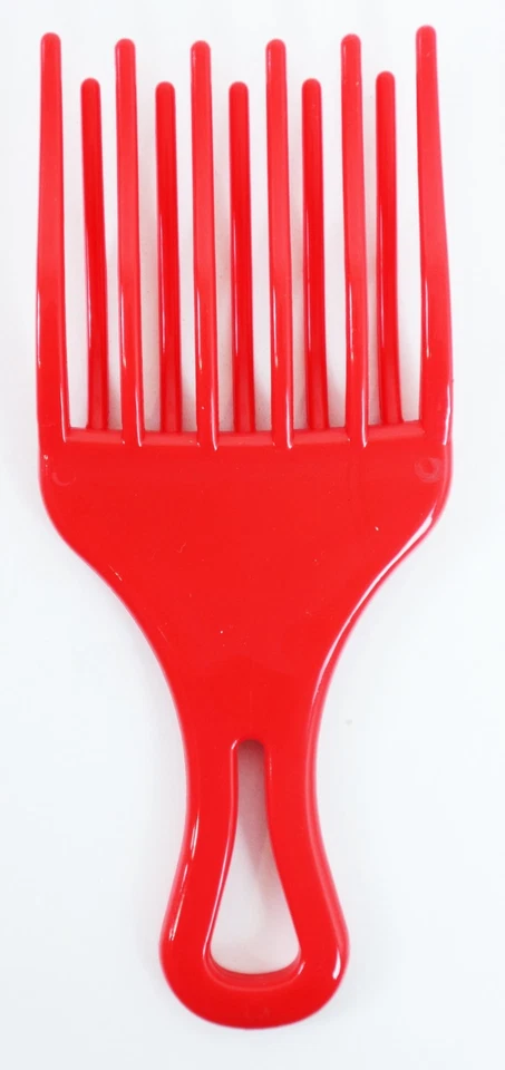 10x PETTINE DENTI LUNGHI PER CAPELLI RICCI AFRO MOSSI NUOVO PARRUCCHIERE - Immagine 1 di 1