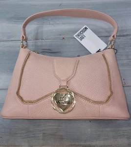 Love Moschino Borsetta A Mano Donna Rosa Cipria BM53 - Picture 1 of 6