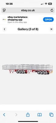 Drake 1/50 Dawsons B Double Flattop Trailer - Image 1 of 4