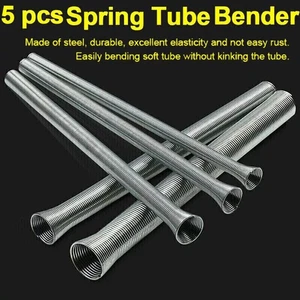 Spring Tube Bender Pipe Bender 5 Different Sizes 5Pcs Air Condition Copper USA. - Picture 1 of 9